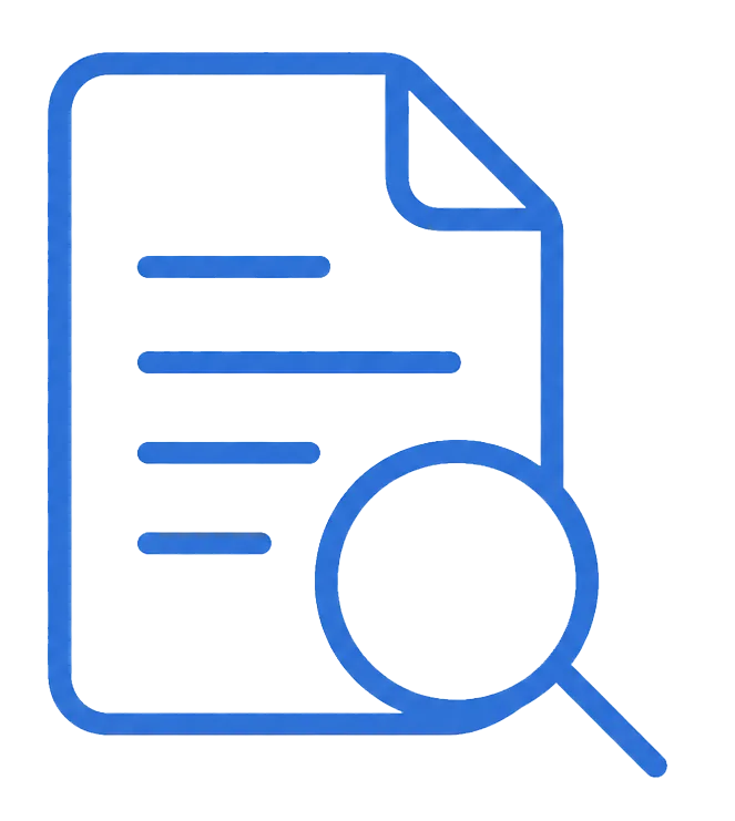 Anonymisierte Auswertung Symbol